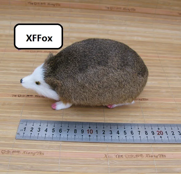 

simulation Hedgehog model polyethylene&furs white face Hedgehog doll gift about 20x9x10cm xf2138