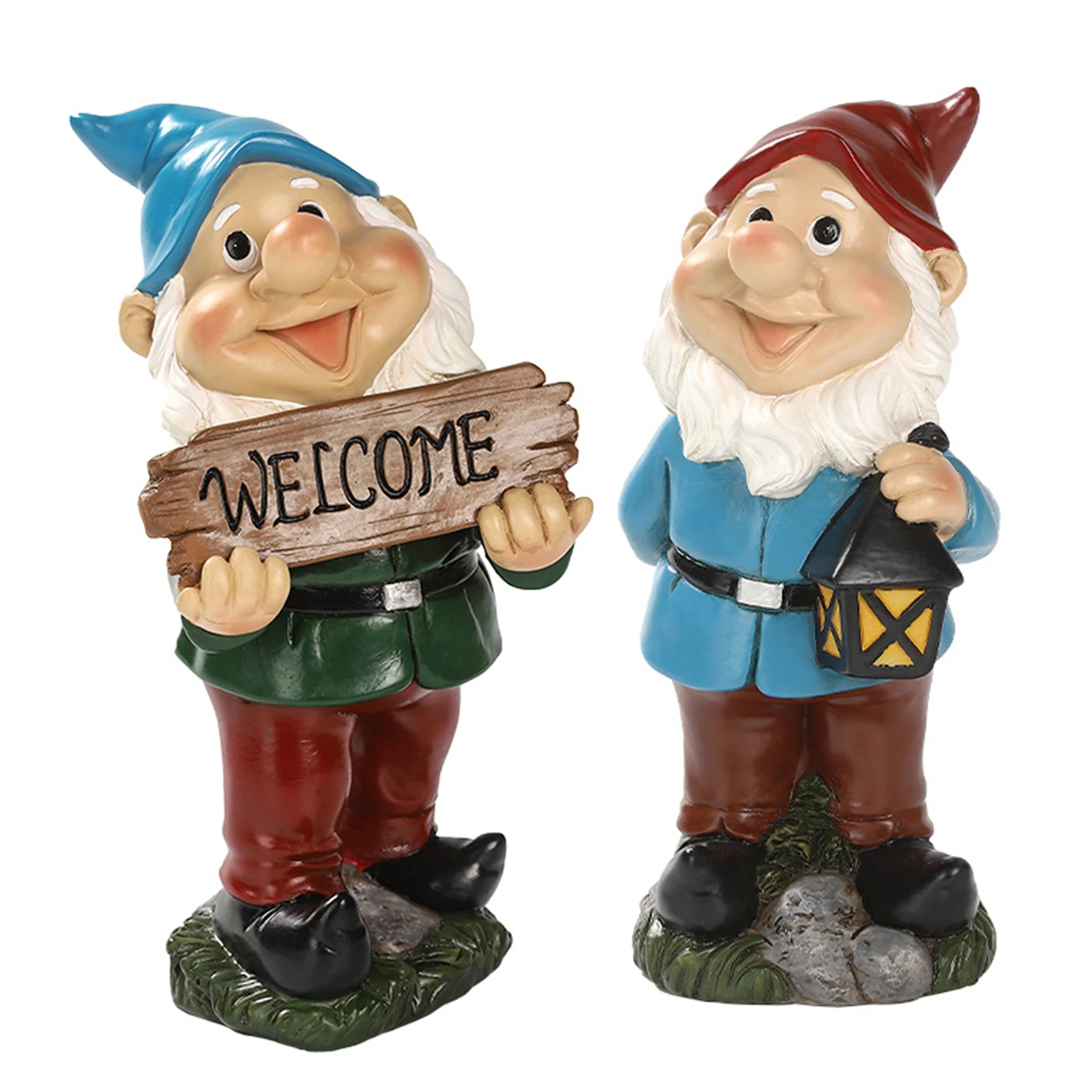 Ngộ Nghĩnh Nhựa Khu Vườn Gnome Tượng Hoạt Hình Nghịch Ngợm Chú Lùn Các Bức Tượng Nhỏ Nhỏ Tác Phẩm Điêu Khắc Sáng Tạo Trang Trí Cho Bãi Cỏ Sân Vườn