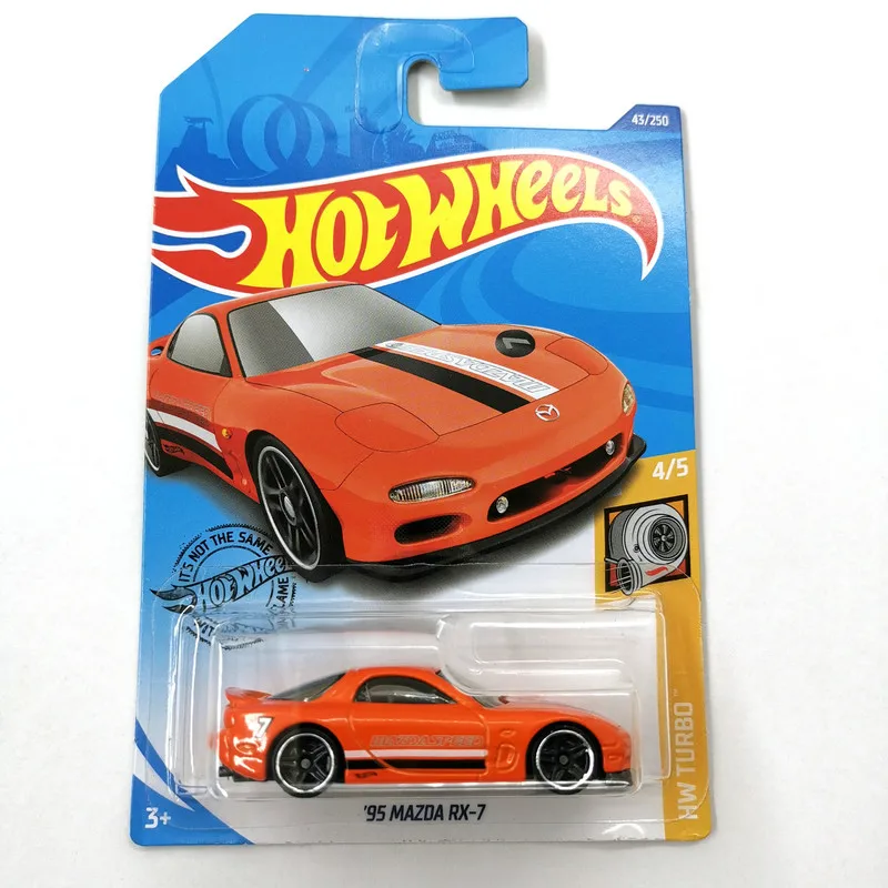 Hot Wheels 1:64 Car 95 MAZDA RX-7  Metal Diecast Model Car Kids Toys Gift