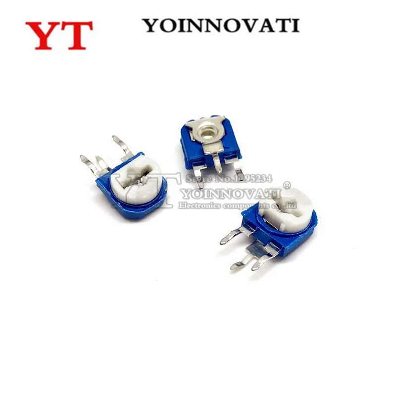 20pcs RM063 RM-063 100 200 500 1K 2K 5K 10K 20K 50K 100K 200K 500K 1M Ohm Trimpot Trimmer Potentiometer Variable Resistor