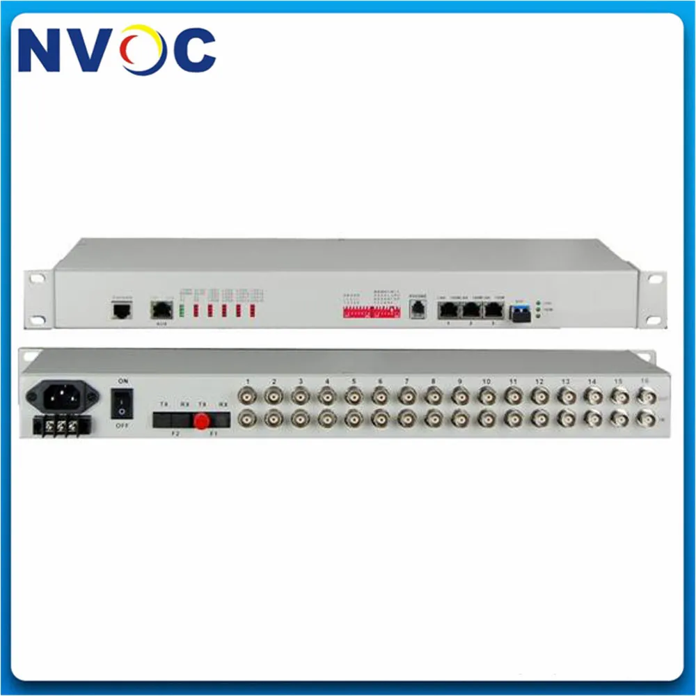 16E1+3GE+1FX 1+1 PDH Fiber Multiplexer, Gigabit + 1 1000M Fibre Single Power With LC 20KM Duplex  SFP