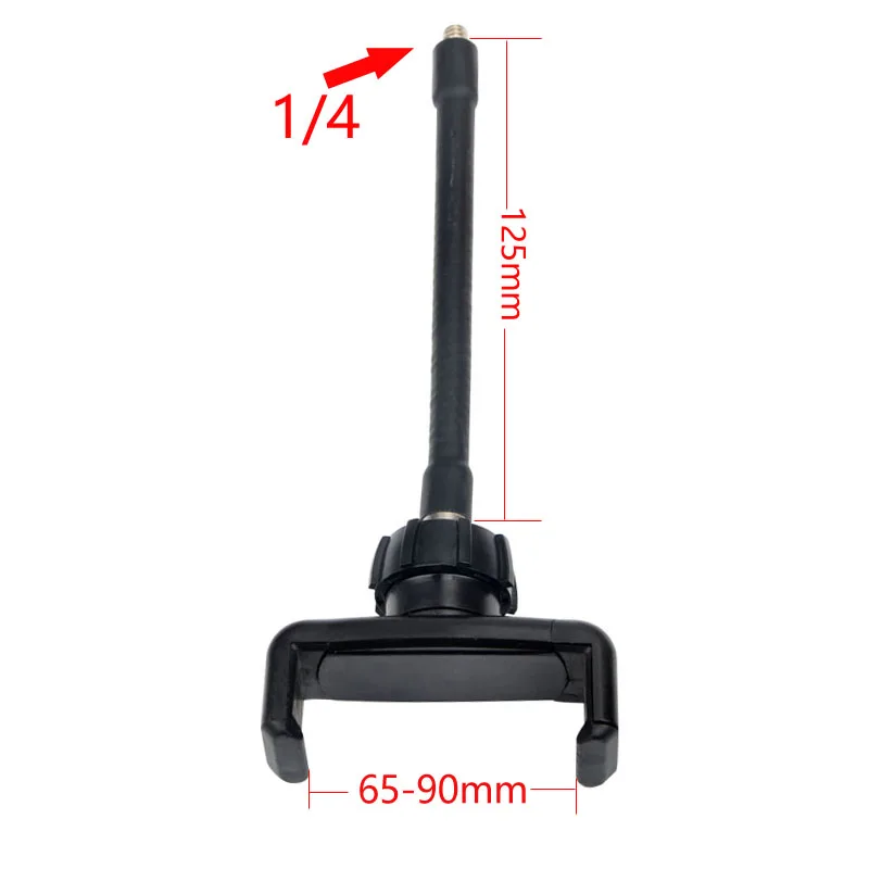 Soporte Universal para teléfono móvil, Clip para teléfono inteligente, anillo de luz flexibles para brazos largos para iPhone 7, 8, soporte para manguera de zapata caliente