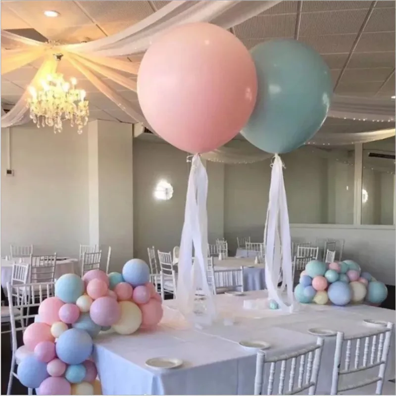 

18 Inch Macarone Latex Balloon Holiday Valentine's Day Wedding Room Decoration Bar Atmosphere Children's Birthday Party Supplies