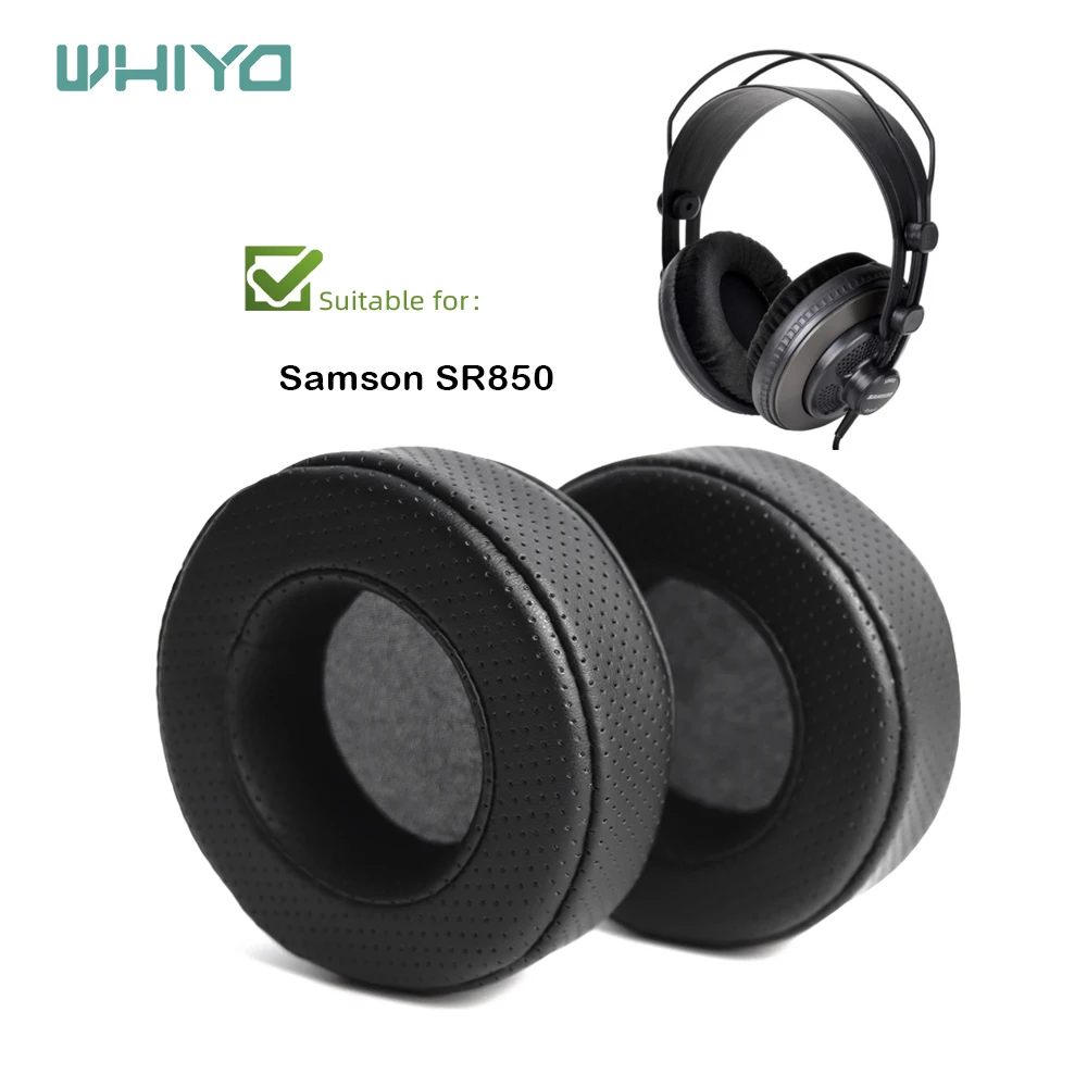 

Whiyo Replacement Ear Pads for Samson SR-850 SR850 Headphones Cushion Sleeve Velvet Earpad Cups Earmuffes Cover