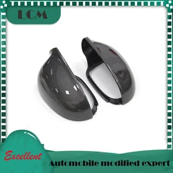 폭스바겐 VW 골프 5 교체형 ABS+리얼 카본 파이버 바디 사이드 리어뷰 미러 커버 2006-2011 방향지시등 미포함
