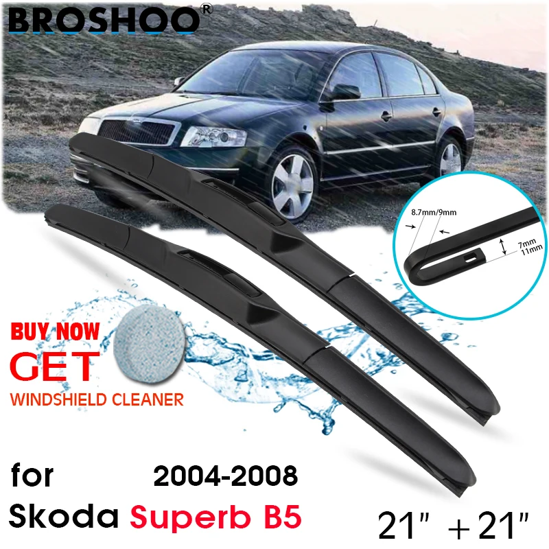 Car Wiper Blade Front Window Windscreen Windshield Wipers Blades Auto Accessories For Skoda Superb B5 21