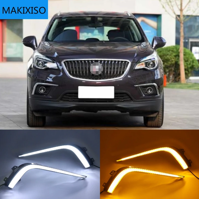 

2pcs For Buick envision 2015-2017 Car LED Daytime Running Lights DRL /Turn Signal Lamp