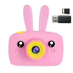 Child Camera HD Digital Camera 2 inch Cute Cartoon Camera Toys Children Birthday Gift 1600w Children Toys Camera