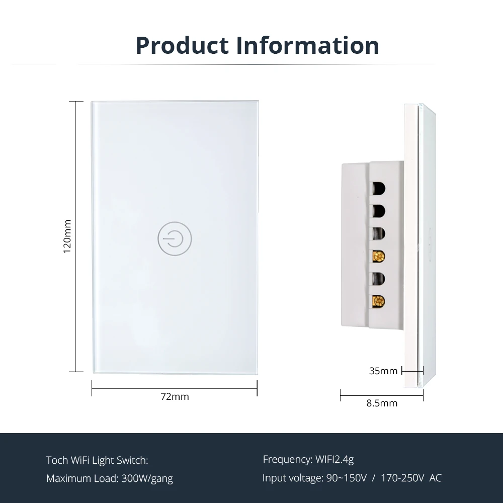 Imagem -05 - Zemismart-interruptor de Luz Wi-fi Tuya Não Exige Fio Neutro e Gang Assistente Alexa Google Home Smart Life 110v a 240v