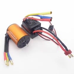 3650 2S-3S 4300KV motore Brushless 3.175mm albero 60A ESC 5.5V/3A per 1/10 RC Car Truck Tank Crawler Axial SCX10 HSP HPI