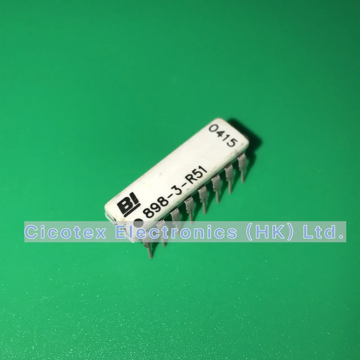 10pcs/lot 898-3-R51 DIP16 BI898-3-R51 DUAL-IN-LINE THICK FILM RESISTOR NETWORKS 8983R51 BI-898-3-R51