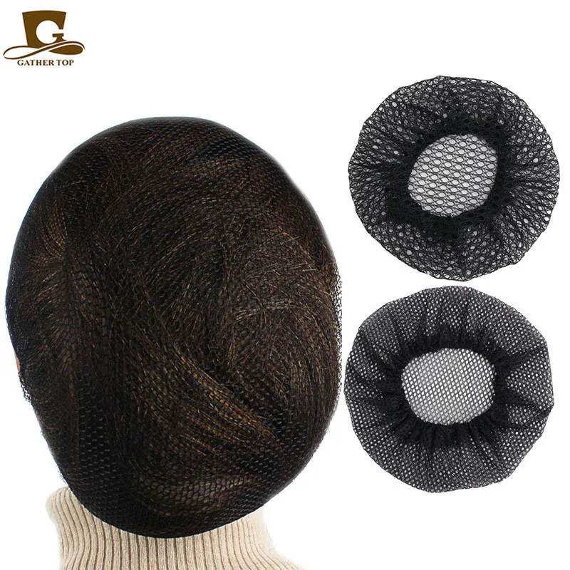 Gorąca sprzedaż damska tkana czapka z peruką i siatki na włosy czarna peruka siatka na włosy niewidoczna siatka na włosy WIG HEAD NET Making Caps mesh head set net