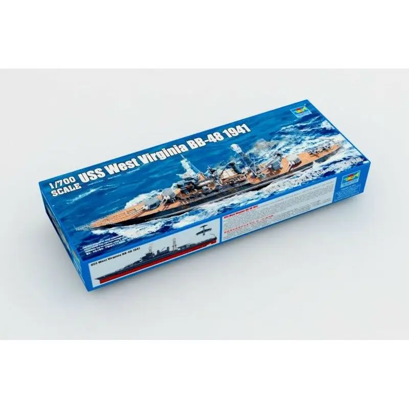 

Trumpeter 05771 1/700 USS West Virginia BB-48 1941 - Scale Model Kit