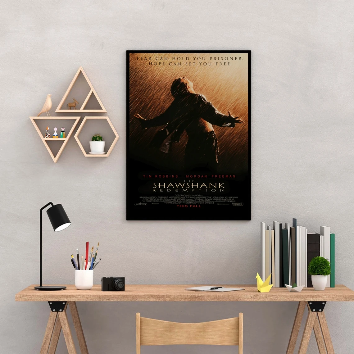 The Shawshank Redemption Movie Poster Canvas Art Print Home Decoration Wall Painting ( No Frame )
