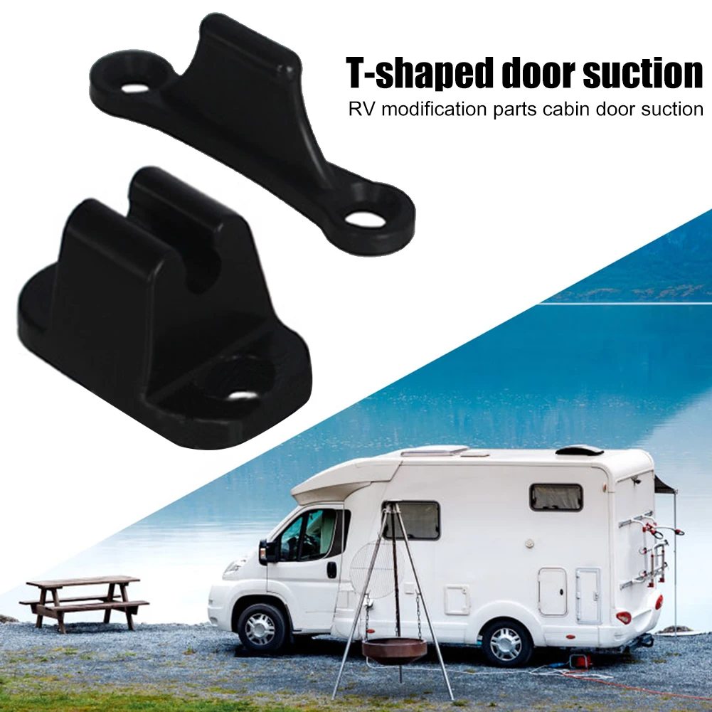 1/2pcs Camper Door Retainer Catch Caravan Motorhomes Boat RV Stopper Clip Clip Latch RV Motorhome Replacement Parts