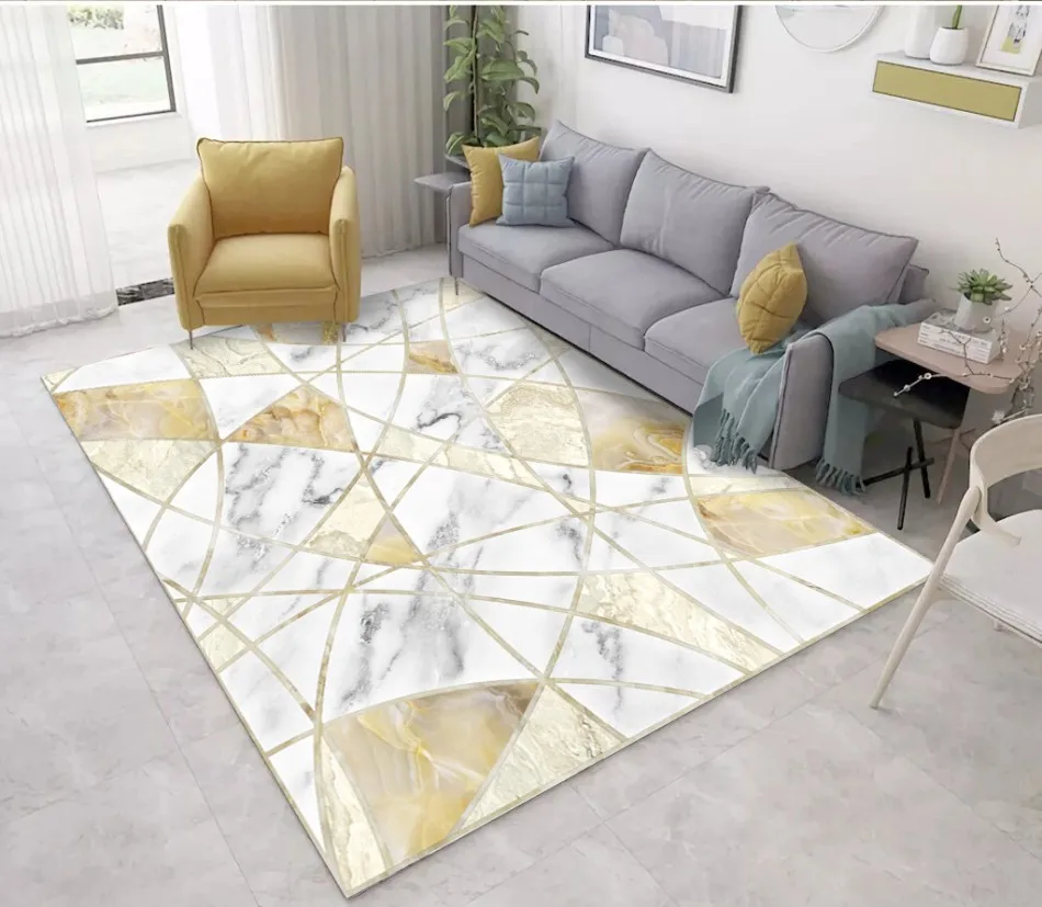 

Modern minimalist marble floor Floor Sticker Decor Self-adhesive Mural Wallpaper