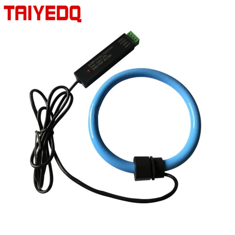 Fios de Rogowski do Sensor Atual Bobinas Flexíveis 10a200ka 0.33v 0.5v 1a Saída 4-20ma