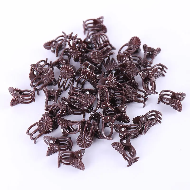 

50pcs Climbing Fixed Plastic Clip Phalaenopsis Special Clip Orchid Vine Main Pole Support Bracket Clip Home Gardening Tools