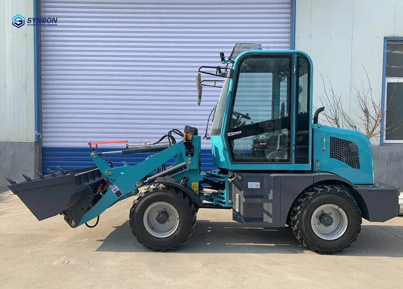 SYNBON New Mini Wheel Loader  Farm Garden Loader  Loading weight 8000kg