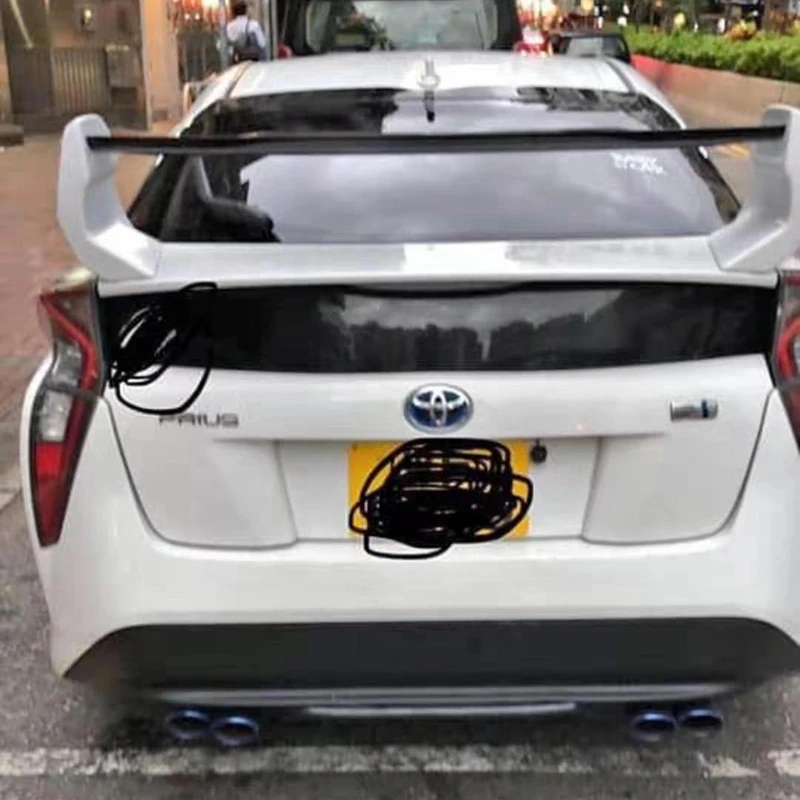 ABS material spoiler for Toyota Prius 2015-2016 ROWEN style main spoiler