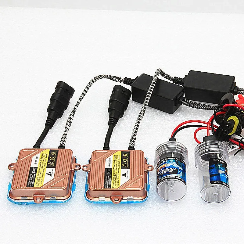 55W Slim Ballast HID Xenon H4 Headlight bulb H1 H7 H11 9005 9006 880 88112V H4-3 bi-xenon high low beam kit