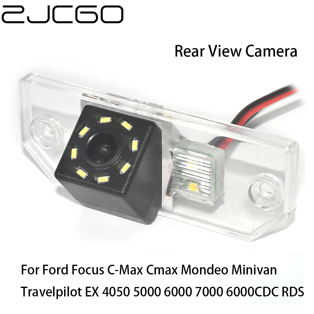 

ZJCGO Car Rear View Reverse Back Up Parking Camera for C-Max Cmax Mondeo Minivan Travelpilot EX 4050 5000 6000 7000 6000CDC RDS