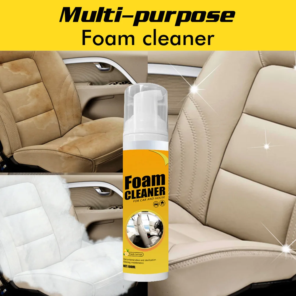 30 Ml Multi-purpose Foam Cleaner Anti-aging Cleaning Automoive Car Interior Home Cleaning Foam Cleaner Home Cleaning Foam Spray