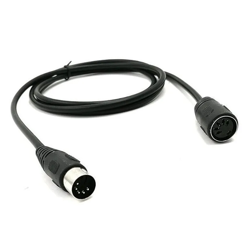 Din 5pin Cable MIDI Extension Cable MIDI 5-Pin DIN Male to Female Audio MIDIAT Adapter Cable for MIDI keyboard 0.5M 1.5M 3M