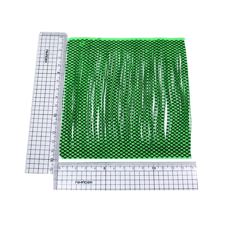 Royal Sissi 2pcs Total 400strands Grizzly Elastic Silicone Rubber Legs Saltwater Flies Charlie's Dells Crabs Fly Tying Materials - view 3