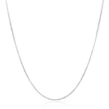 Sterling Silver Chain Necklace 16-30 Inches #6