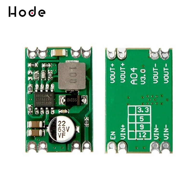 Convertisseur de régulateur de tension de sortie fixe, Module abaisseur, 600mA DC-DC 6-55V à 12V