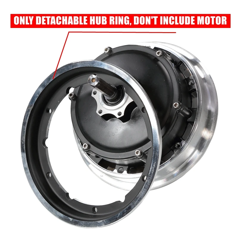 Original LGSDDM Detachable Motor Hub Ring for ZERO 10X Electric Scooter SPEEDUAL T10-DDM Engine Separable Side Cover