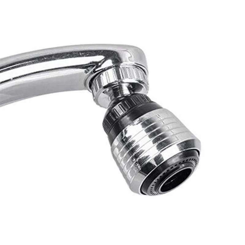 Filtro Bent Water Saving Tap Aço inoxidável Aerador Difusor Cabeça Giratória Torneira Bico Chuveiro Cozinha Anti-splash Sprinkler