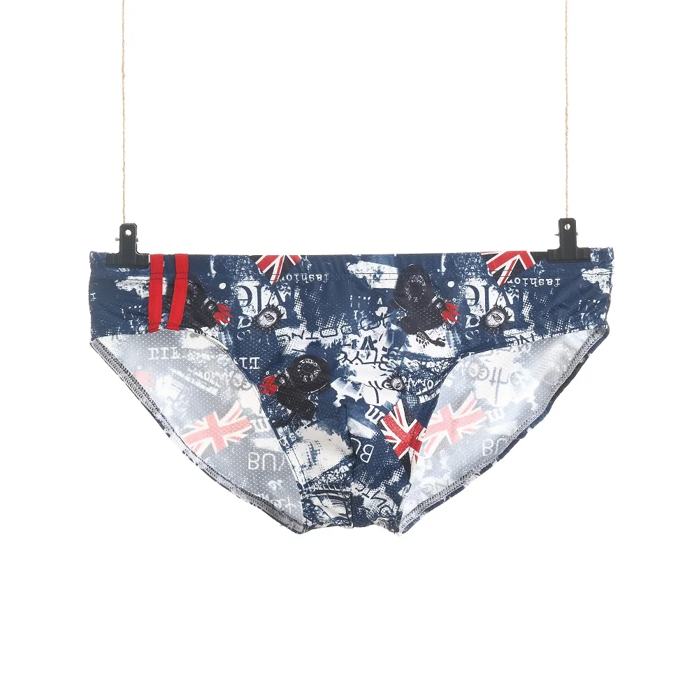 Ropa interior sexy de cintura baja para hombre, calzoncillos transpirables de malla, pantalones cortos cómodos E069 8 colores M,L,XL,XXL