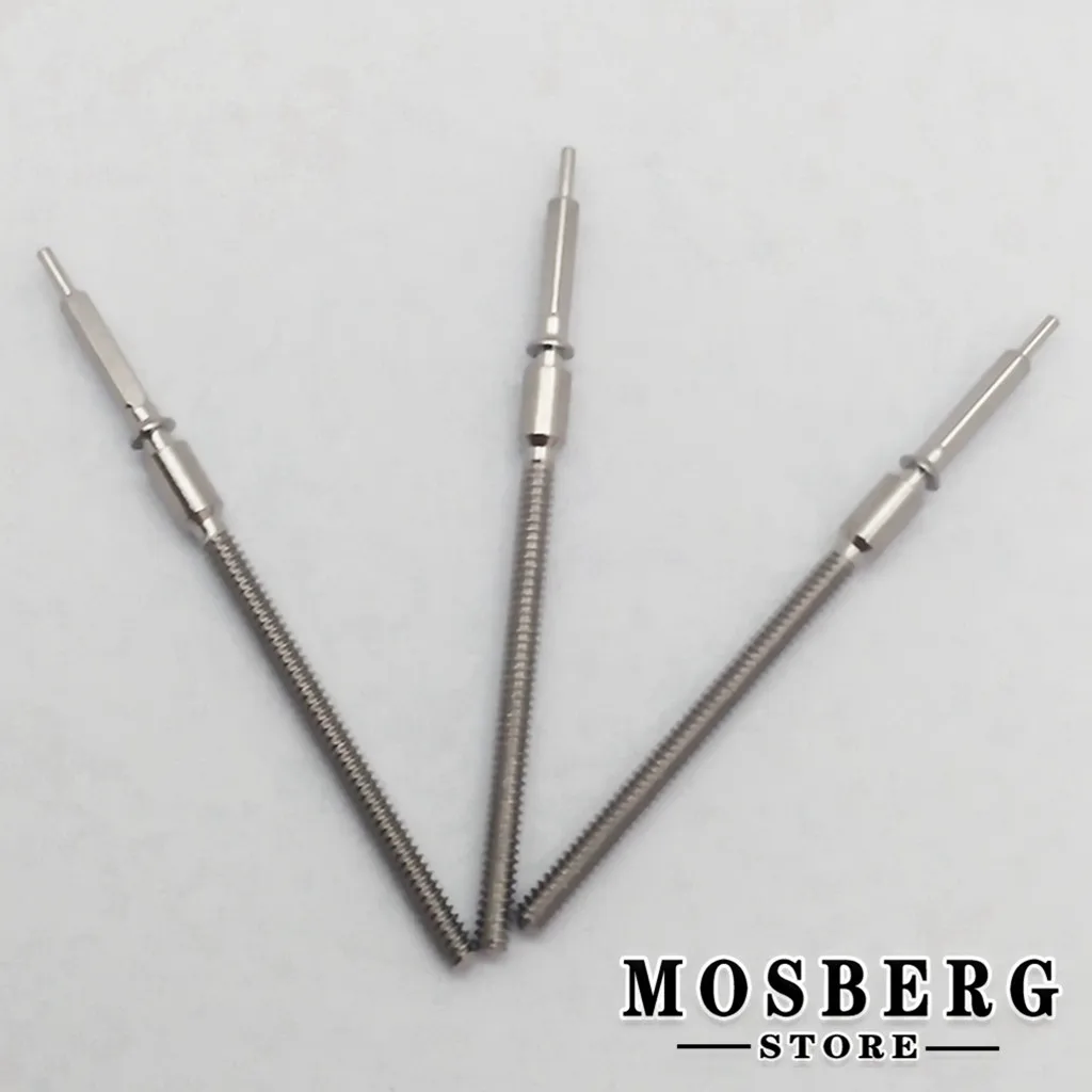 16PCS Metal Watch Winding Stem Replacement Stainless Steel For Sea Gull ST2505 Watches Automatic Movement Repair Tool Parts