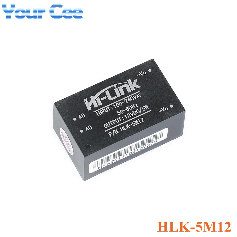 AC-DC 220V to 5V/3.3V/9V/12V/24V Mini Power Supply Module Low Ripple Switch HLK-5M03 HLK-5M05 HLK-5M12 HLK-5M24