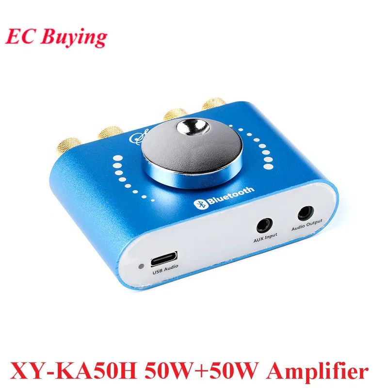 XY-KA50H 50 واط + 50 واط مكبر للصوت مجلس بلوتوث متوافق 5.0 وحدة TPA3116D2 HIFI 2.0 مكبر صوت ستيريو الصوت الرقمي الطاقة APP AUX #3