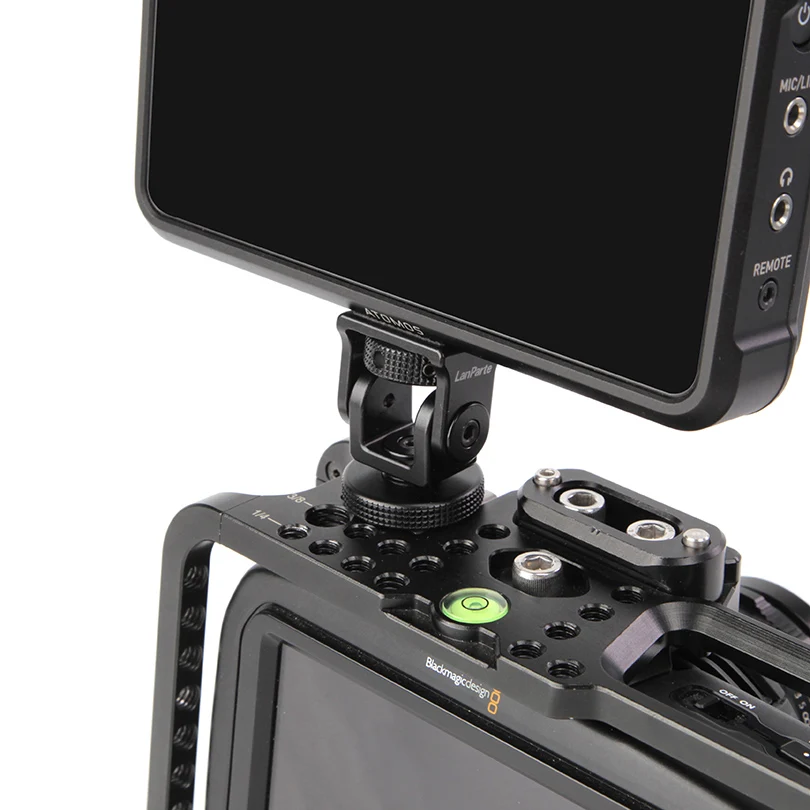 Adaptador de liberación rápida de Monitor Lanparte con toma de zapata fría