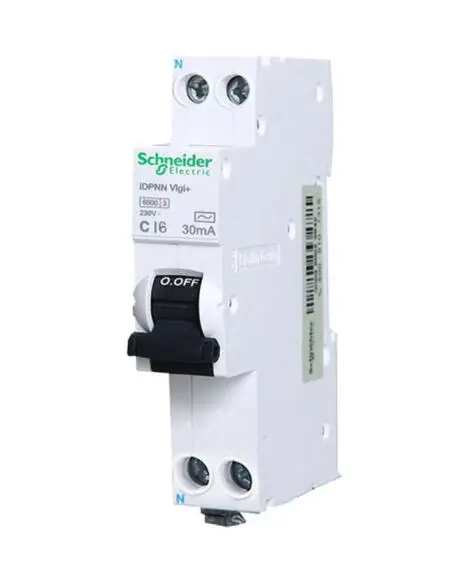 A9D96632 A9 SLIM 6kA 32A TypeA 1P+N | C | 30mA | 32A IDPN Vigi+(18mm) Type A residual action current circuit breaker