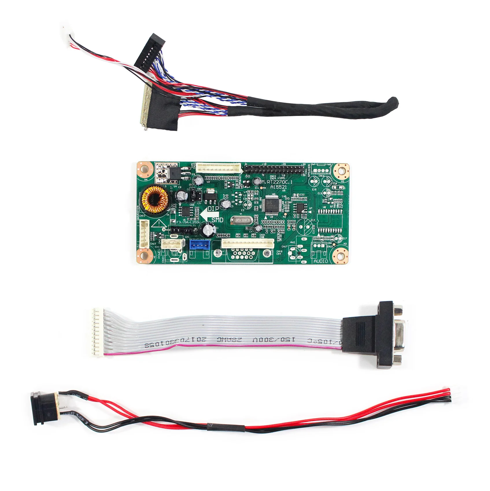 شاشة LCD مقاس 15.6 بوصة ، متوافقة مع B156XTN03 ، B156XW02 ، B156XW04 ، 1366x768 ، VGA