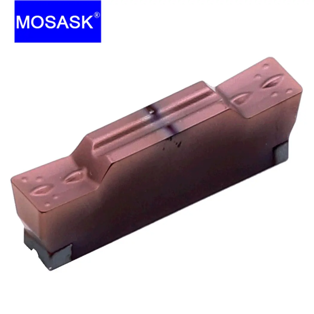 

MOSASK 10PCS MGMN 1.5 2.5 3.0 4.0 5.0 ZP1521 CNC Groove Turning Cutter Lathe Machining Tooling Indexable Cement Carbide Inserts