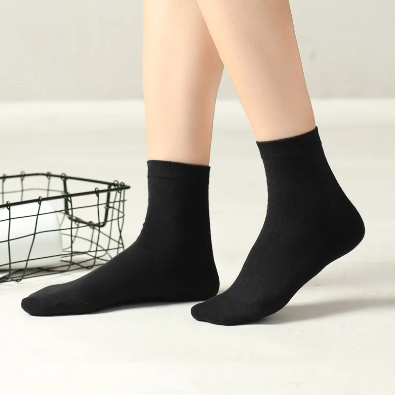10 Pairs/lot Men Socks Cotton High Quality Solid Color Fashion Casual  Classic Business Male Socks New Long Socks Men Size 38-45