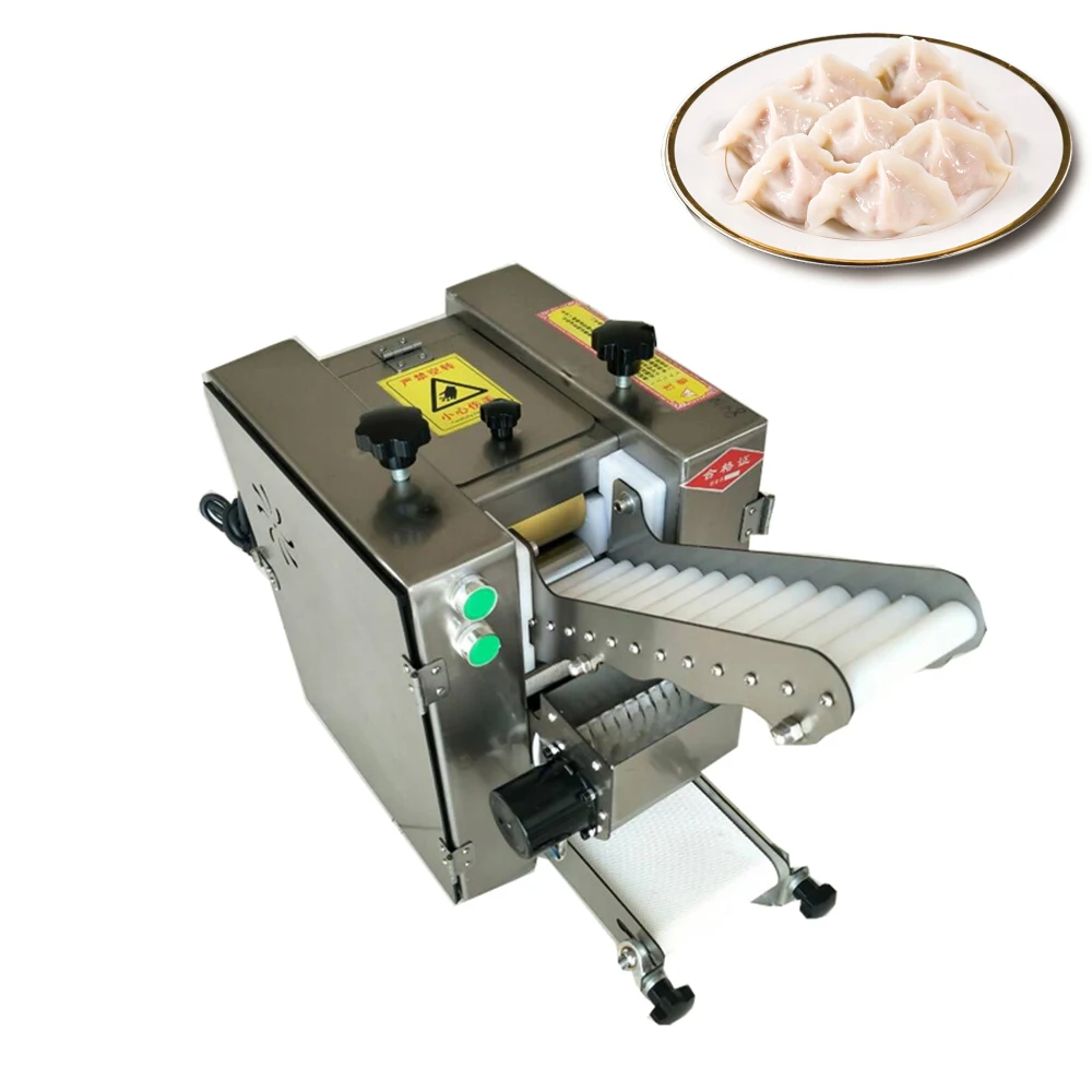 110 220V Business Automatic Dumpling Skin Machine Wonton Dumpling Skin Machine Dumpling Wrapper Machine Size Customizable