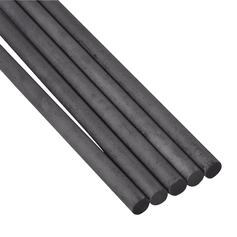 

5Pcs/Lot dia10mm 99.9% Graphite Rods Welding Electrode Cylinder Rod Bars Carbon Rod Machine Tools for Light Industry Metallurgy