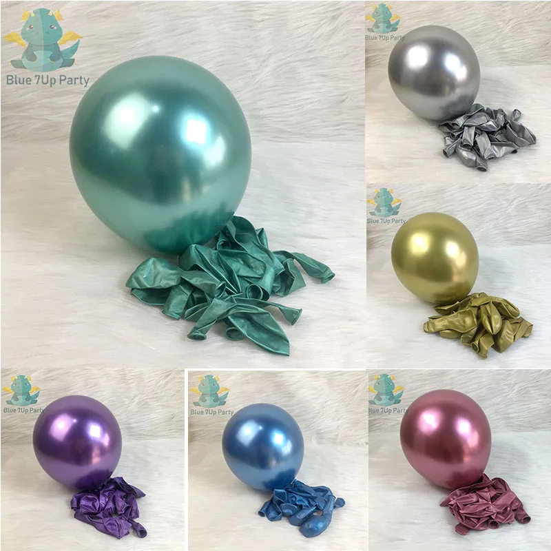 

5/10/12/18inch Metallic Balloon Easter Christmas NewYear Wedding Birthday Anniversary Party Baby Shower Decorations Kids Toy