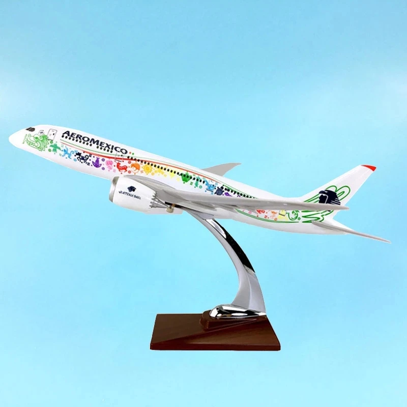 

AEROMEXICO Airlines Airbus Metal Alloy Aircraft Plane Airliner 1:150 36CM Boeing B787-800 Aviation Kids Adult Gift Souvenir Show