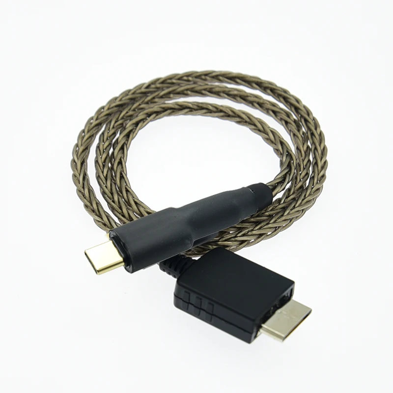 7n occ金メッキ22ピンドックwmportウォークマン-usb b dacケーブル