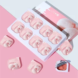 Ice Cream Mud Mask Collagen Nicotinamide Moisturizing Smear Face Masks Nourish Hydrate Brighten Remove Blackheads Face Care 8Pcs