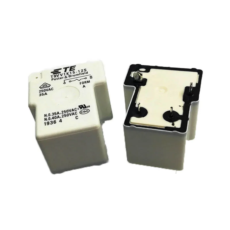 

HOT NEW 12V relay T9VV1K15-12S T9VV1K1512S T9VV1K15 12S High power relay 12VDC DC12V 12V 40A 4PIN