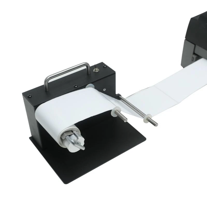 Automatic Label Rewinder Barcode Label Two-Way Rewinder Self-Adhesive Sticker Rewinder AC100-240V